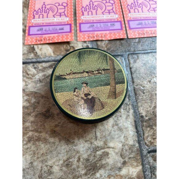 Vtg Lot Of The Grand Floridian Hotel Disney World Jan 05 1994 Menu Tickets - Picture 5 of 10